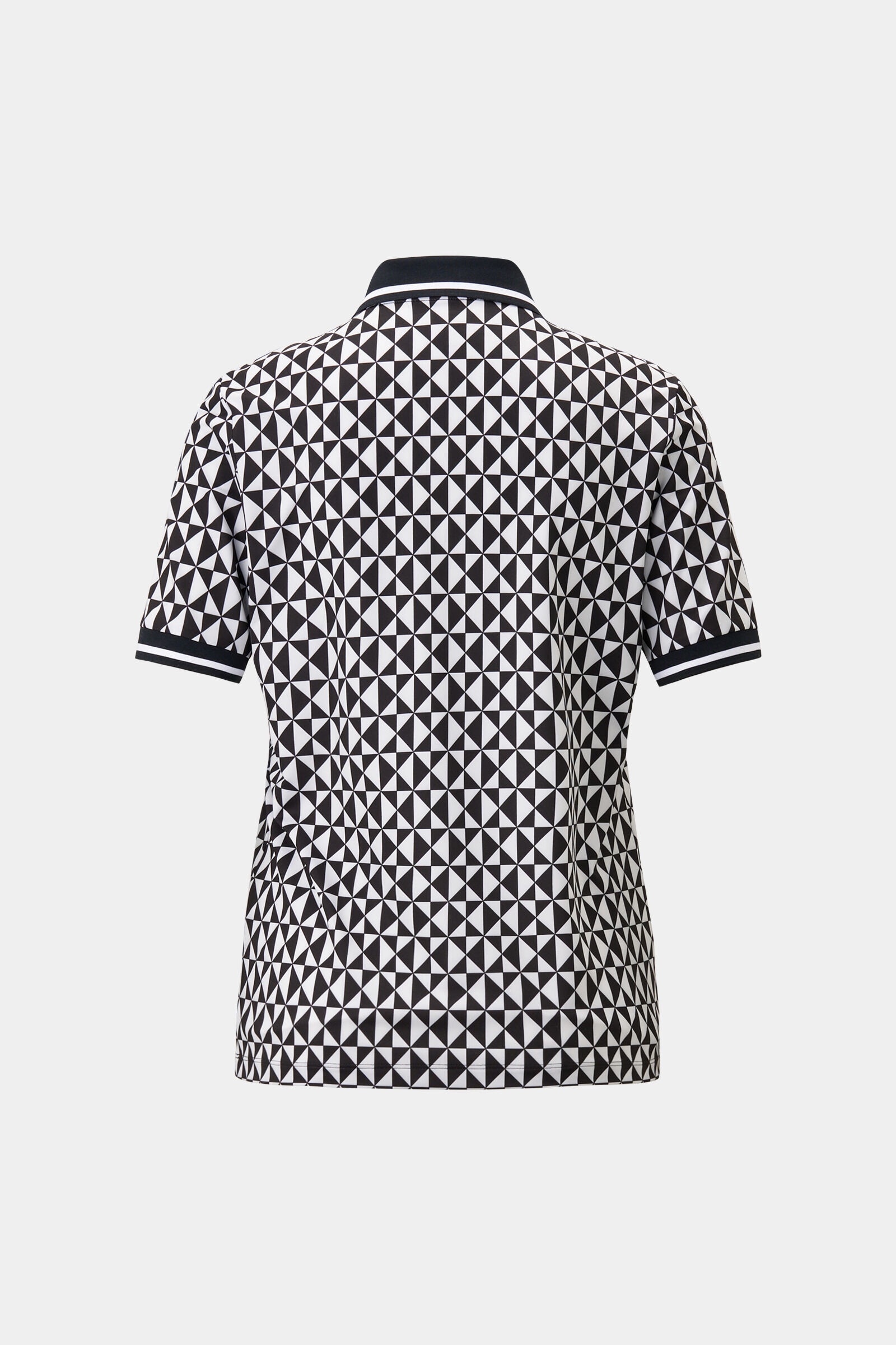 Calista functional short-sleeved top in Black/white - 6