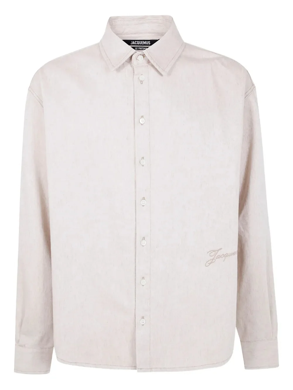 Jacquemus Men Embroidered Shirt - 1
