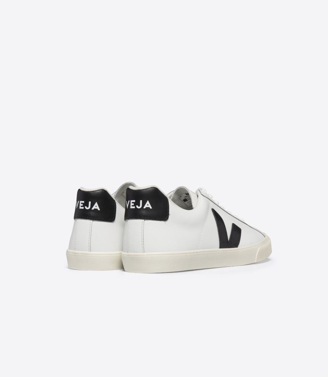 ESPLAR LEATHER WHITE BLACK - 3