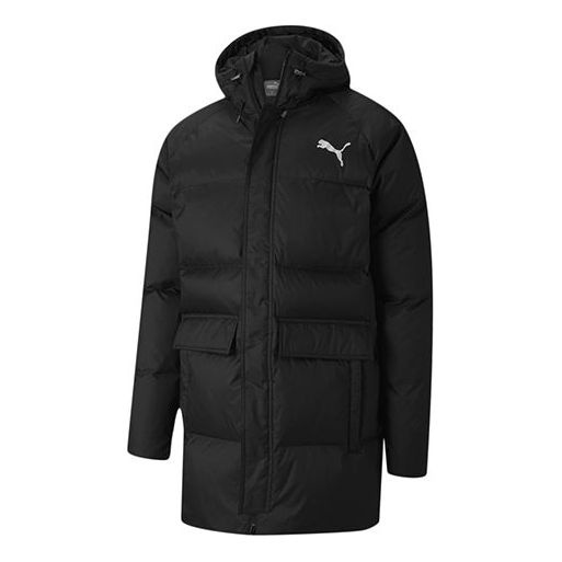 PUMA Solid Down Jacket 'Black White' 585513-01 - 1