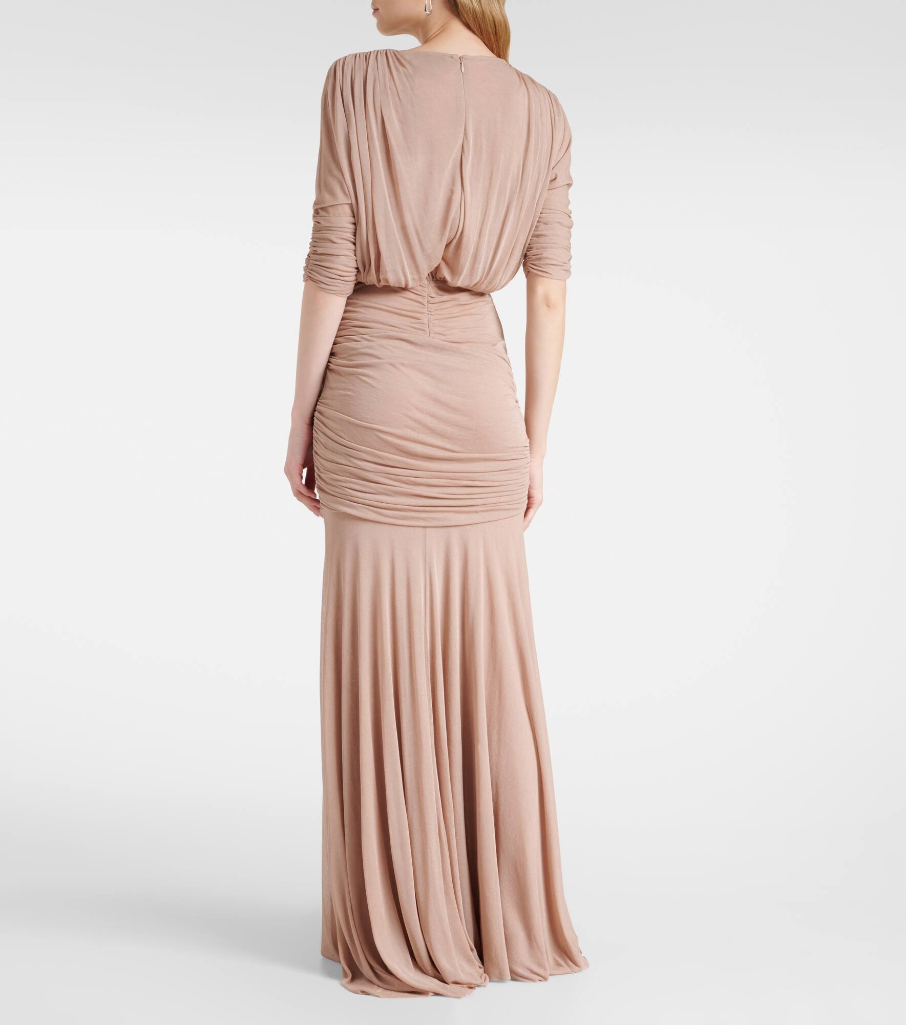 Devi semi-sheer maxi dress - 3