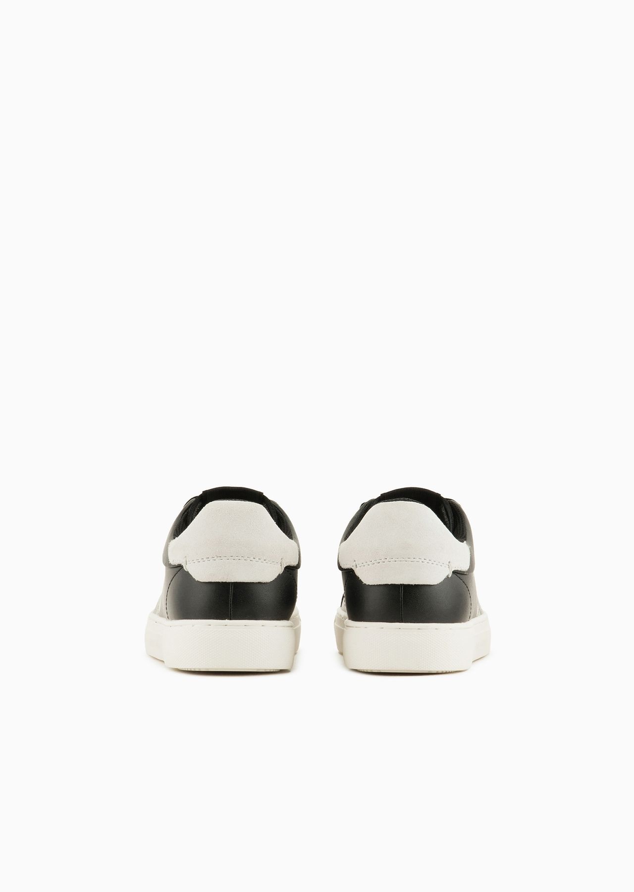 ASV regenerated-leather sneakers with oversized eagle and suede back - 4