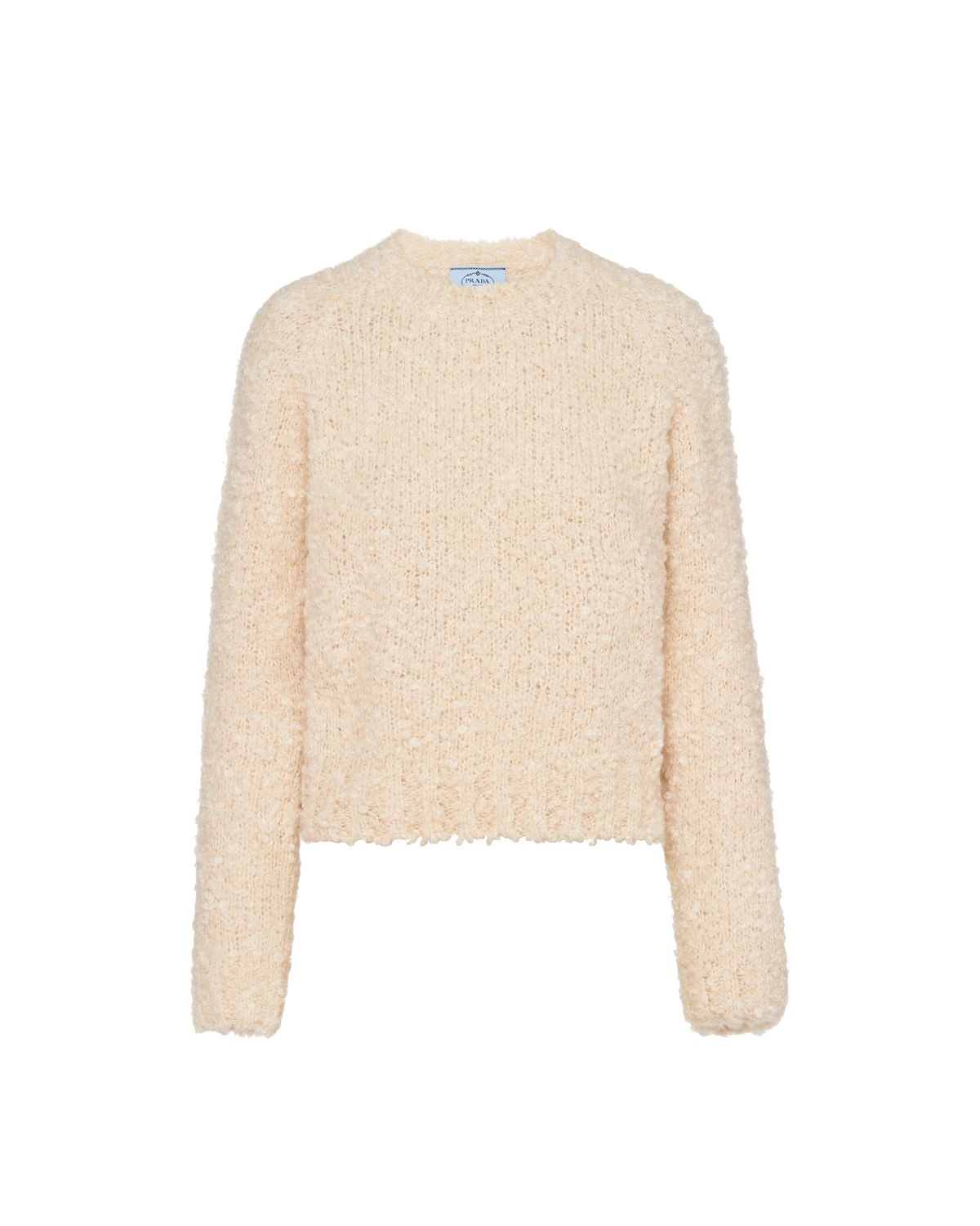 Mohair and cashmere bouclé sweater - 1