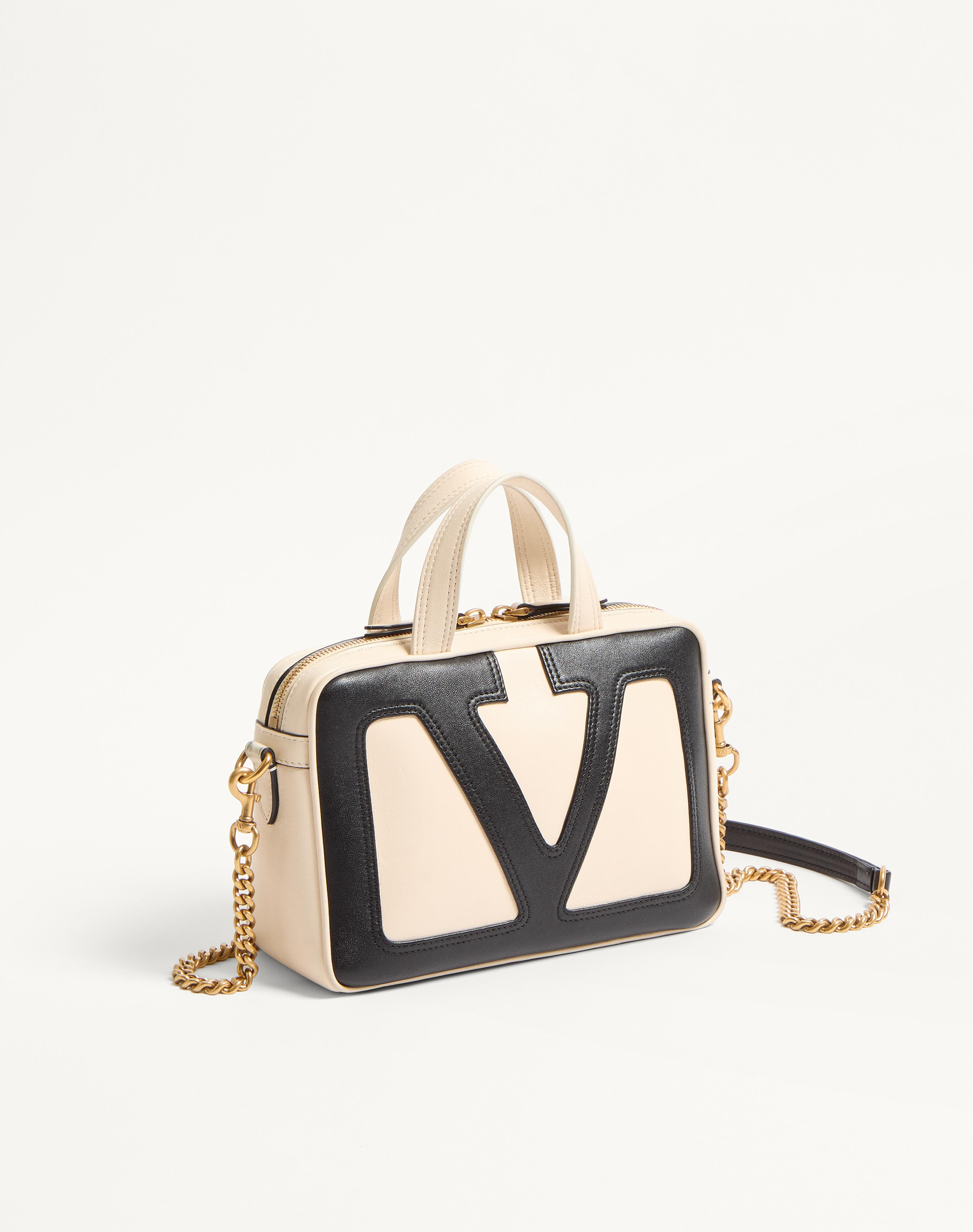 VALENTINO GARAVANI VIVA SUPERSTAR NAPPA LEATHER HANDBAG - 3