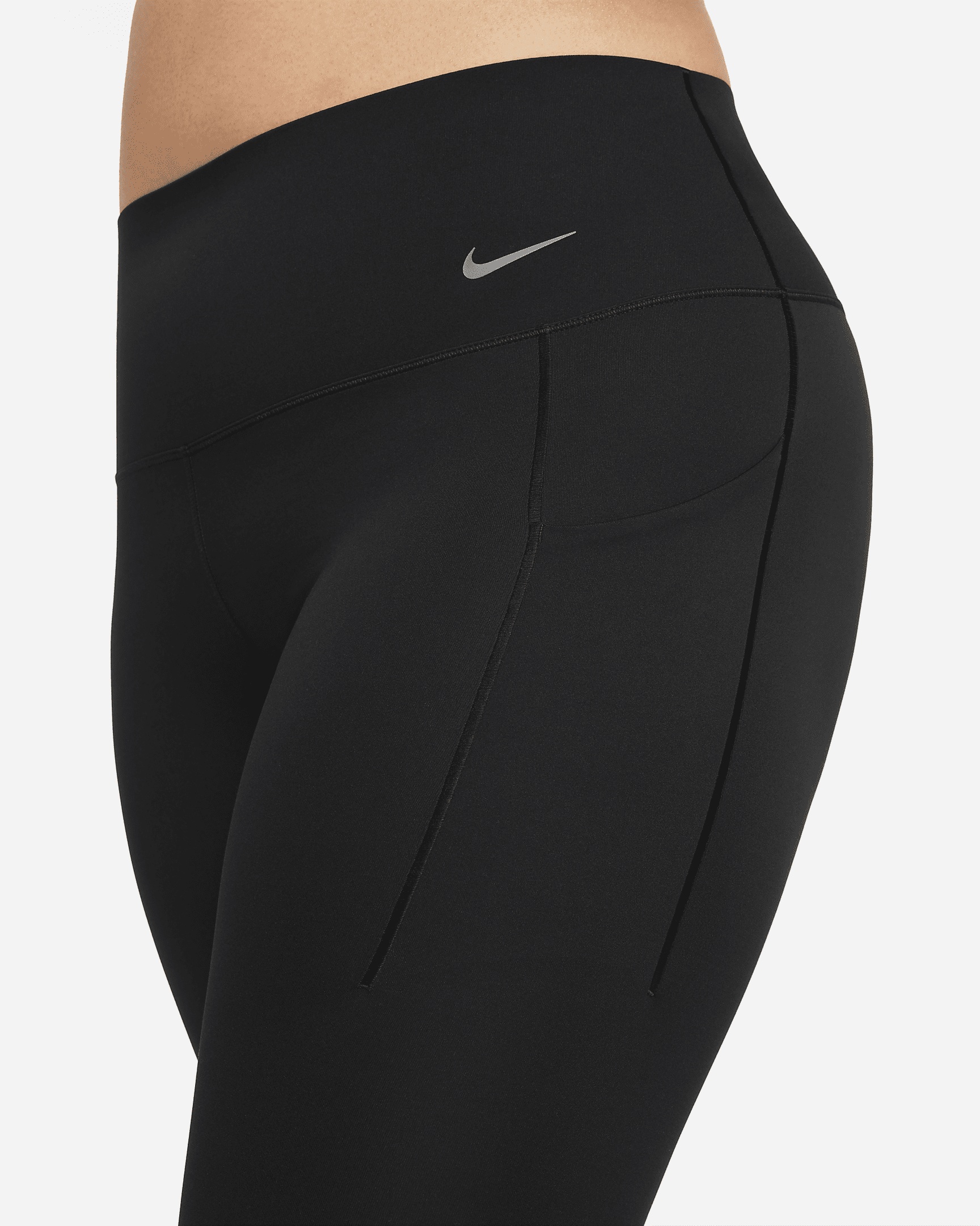 Nike Universa Women's Medium-Support High-Waisted 7/8 Leggings with Pockets - 4