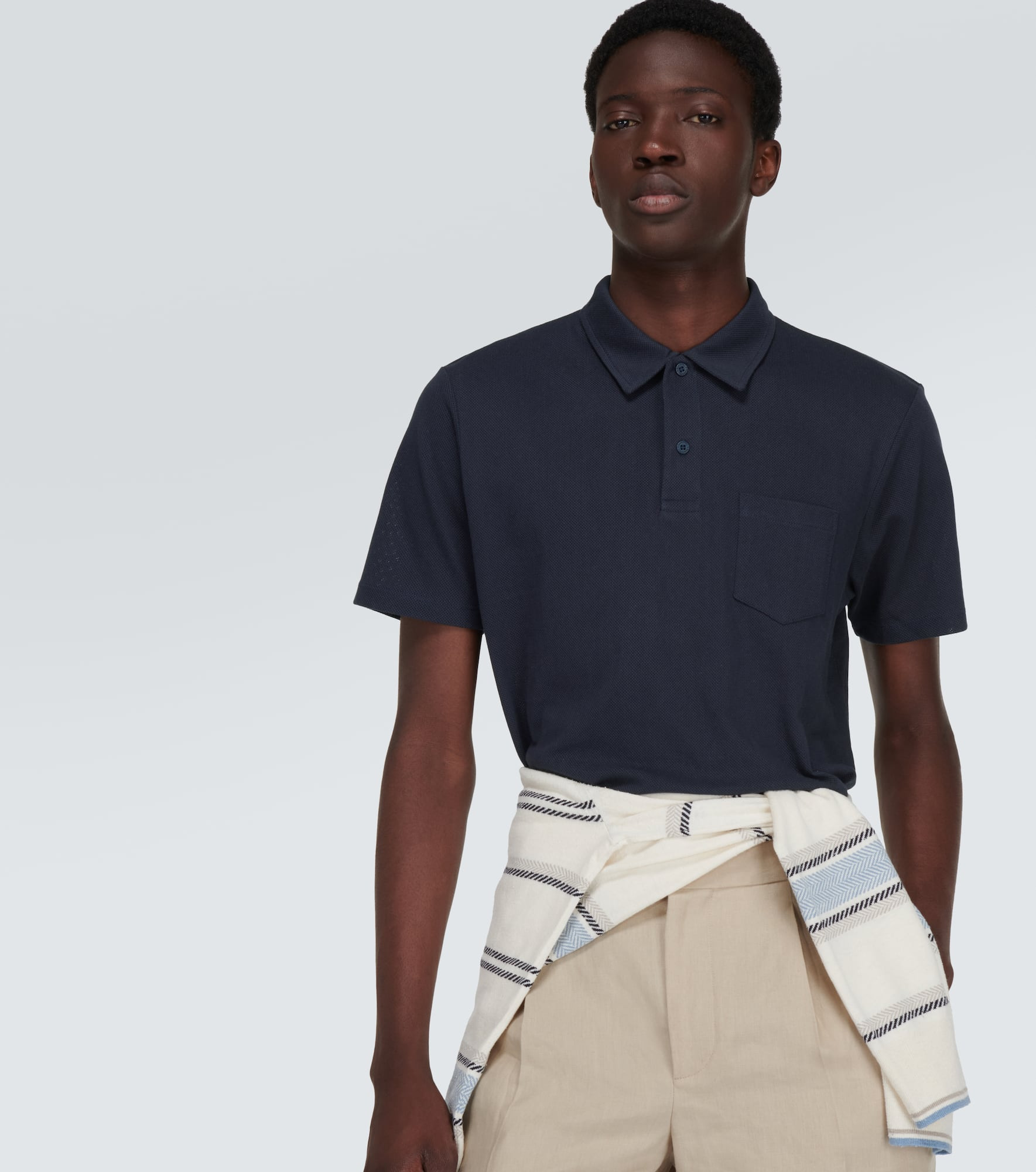 Riviera cotton polo shirt - 5