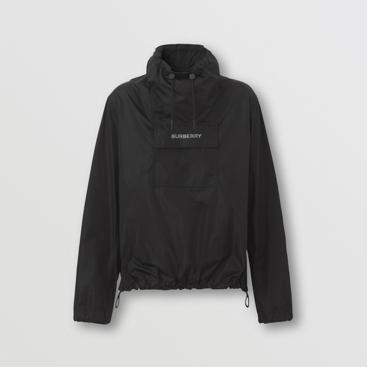 Logo Detail Lightweight Nylon Oversized Jacket - 4