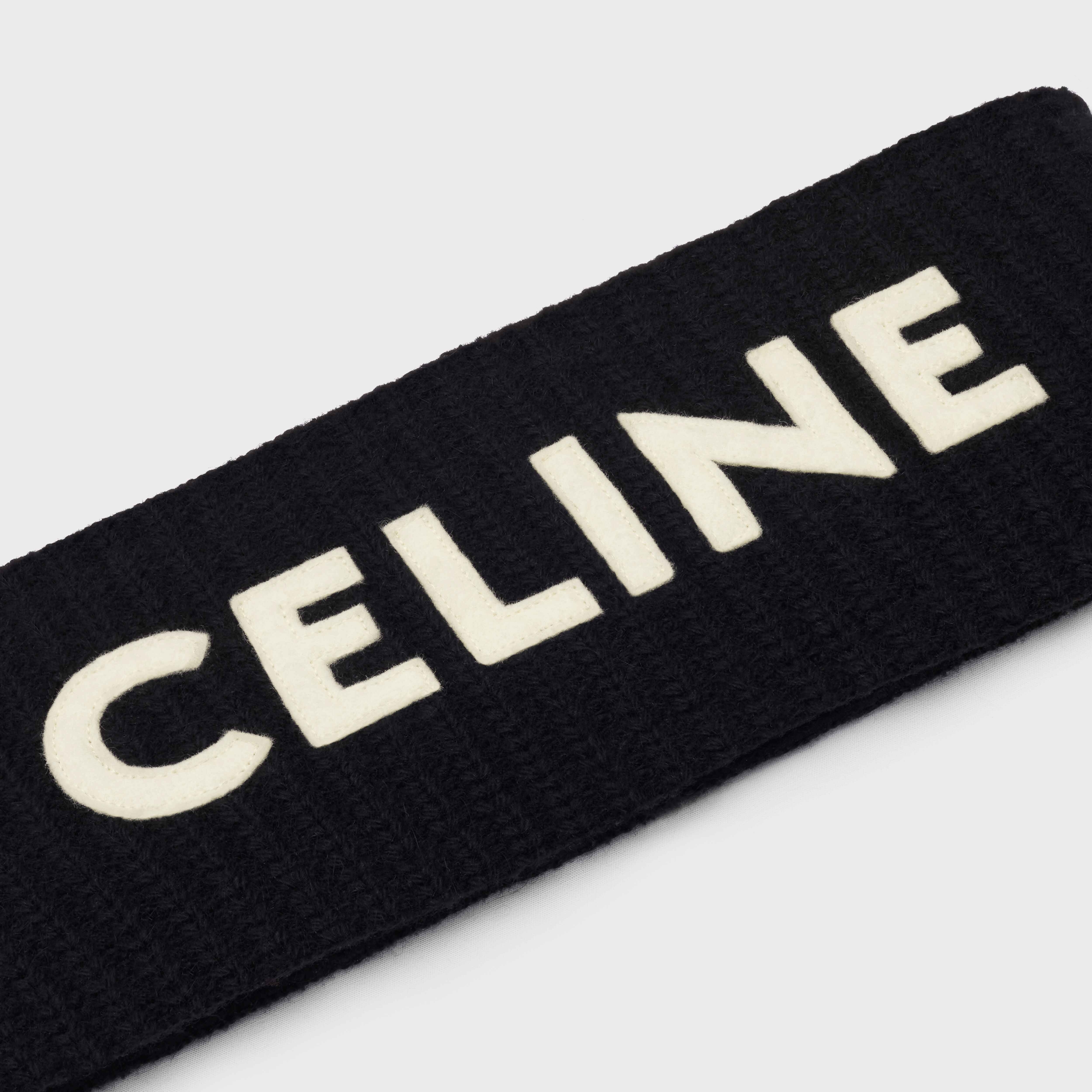 CELINE HEADBAND IN WOOL - 4