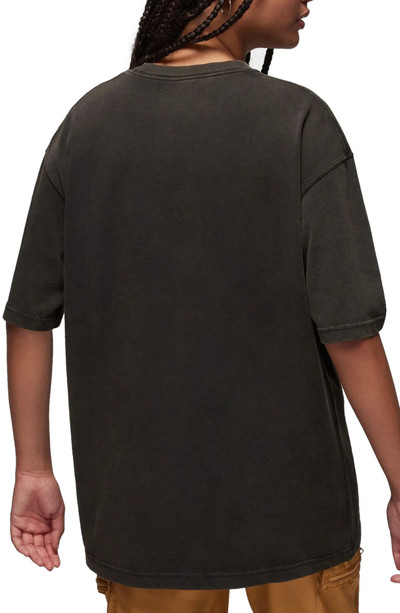 Jordan Oversize Graphic T-Shirt in Black/Iron Grey outlook