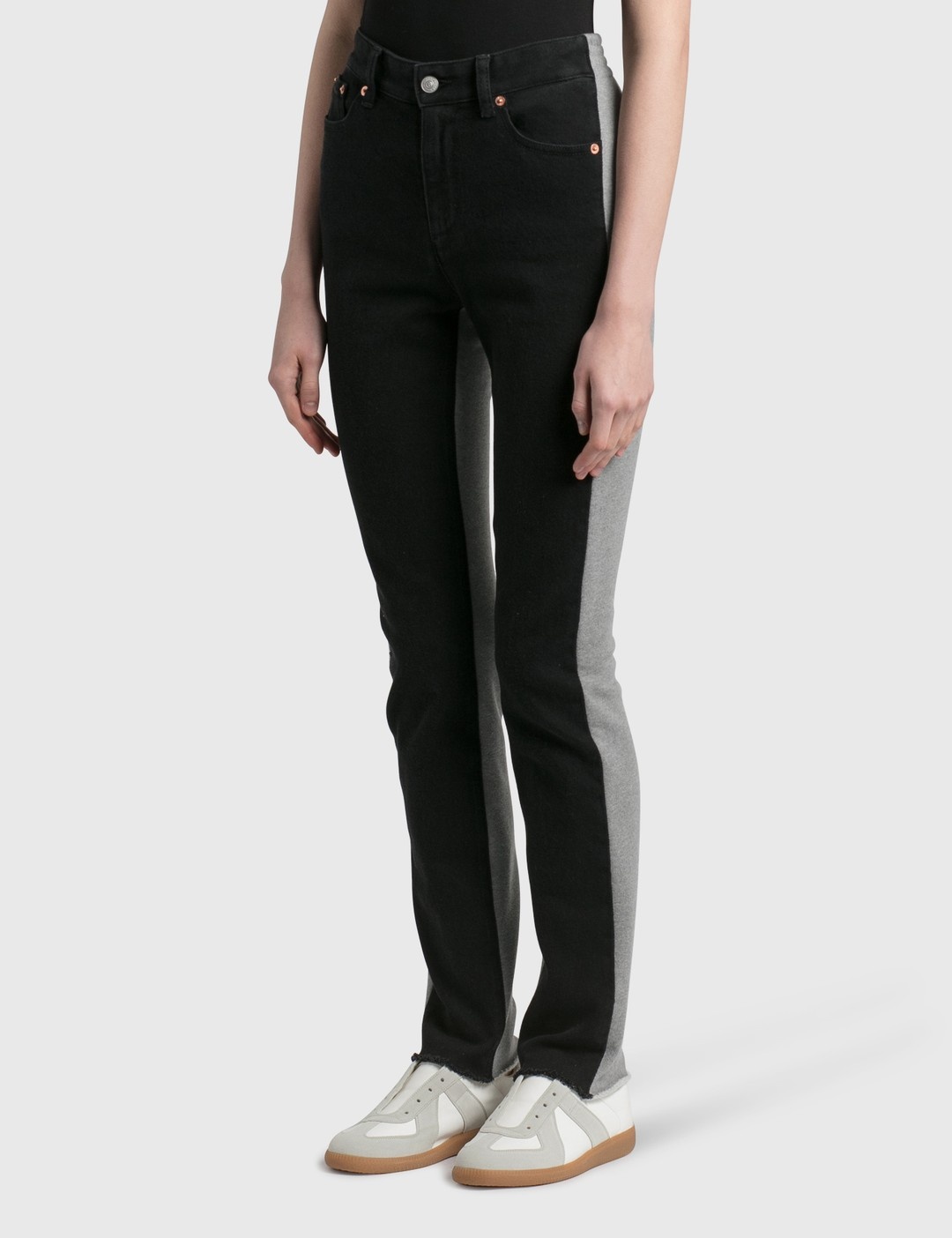 BONDED SWEAT JEANS - 2