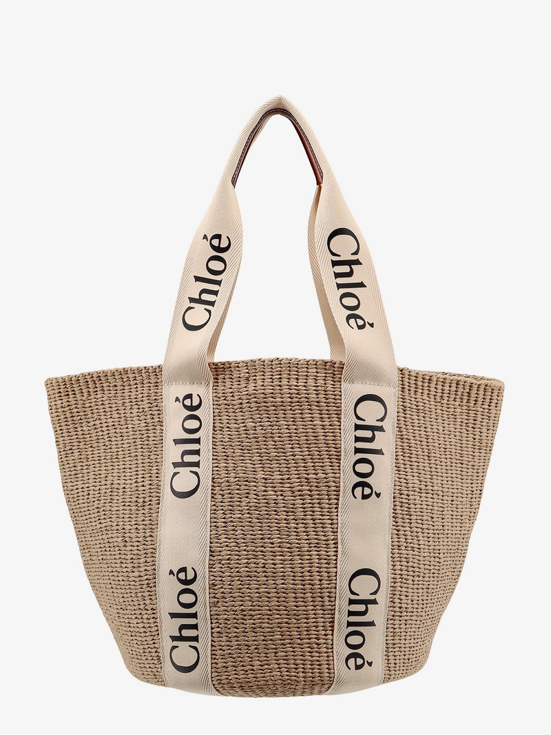 Chloe' Woman Chloe' Woman Beige Shoulder Bags - 1