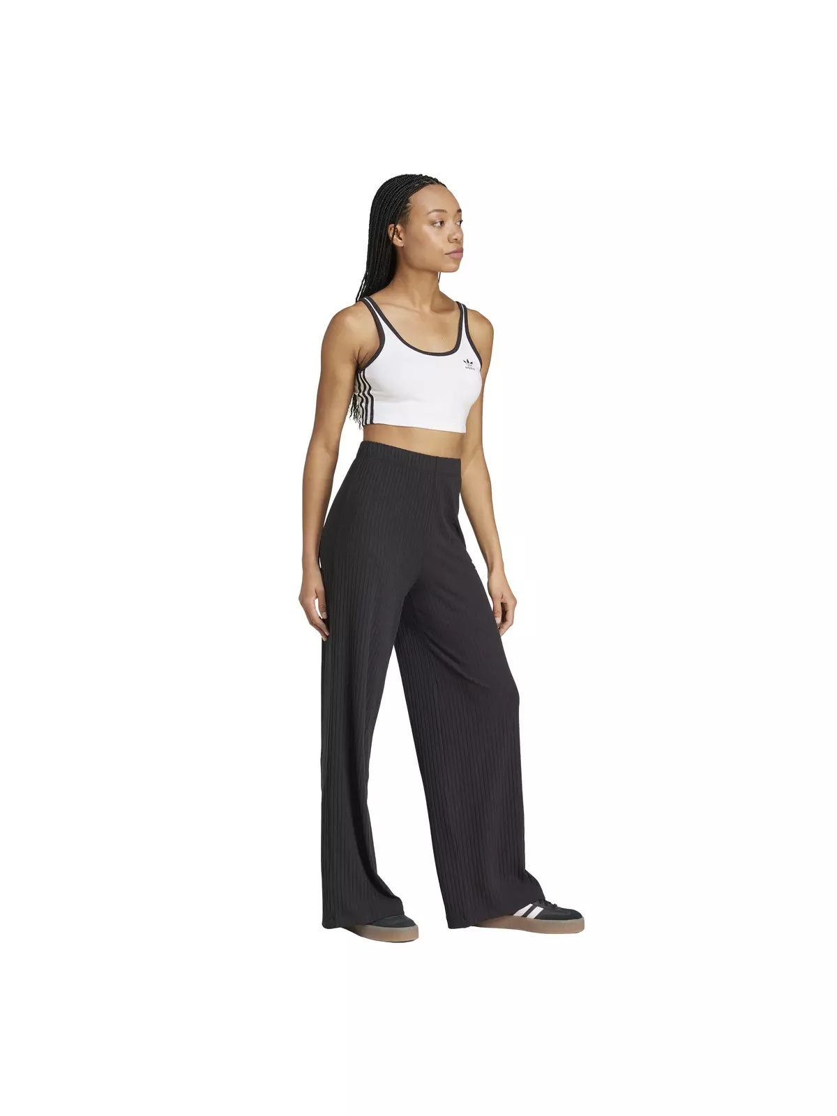 Originals Women's Adicolor 3-Stripes Bra Top -White - 5