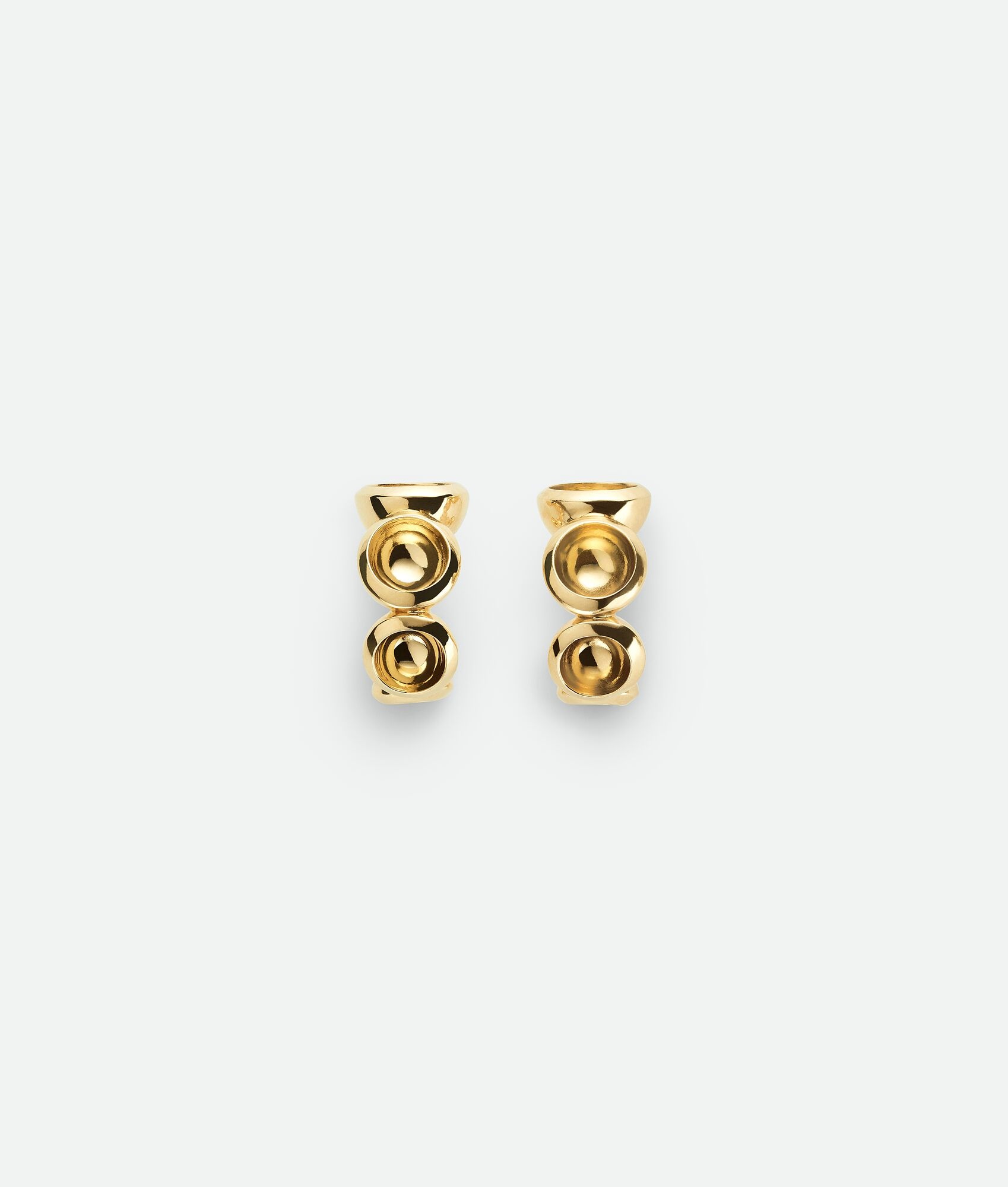 Concave Hoop Earrings - 3