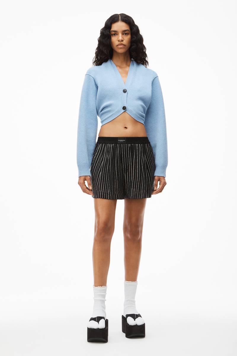 Alexander Wang BACK KNOT CARDIGAN IN CASHMERE WOOL outlook