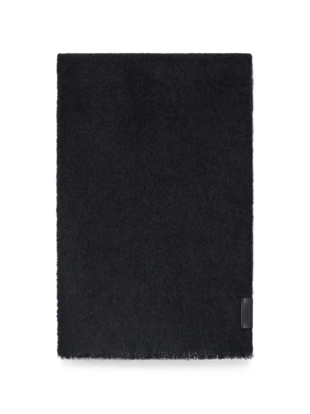 fluffy scarf in alpaca wool blend - 1