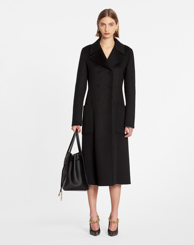 Lanvin LONG COAT IN DOUBLE-FACED CASHMERE outlook