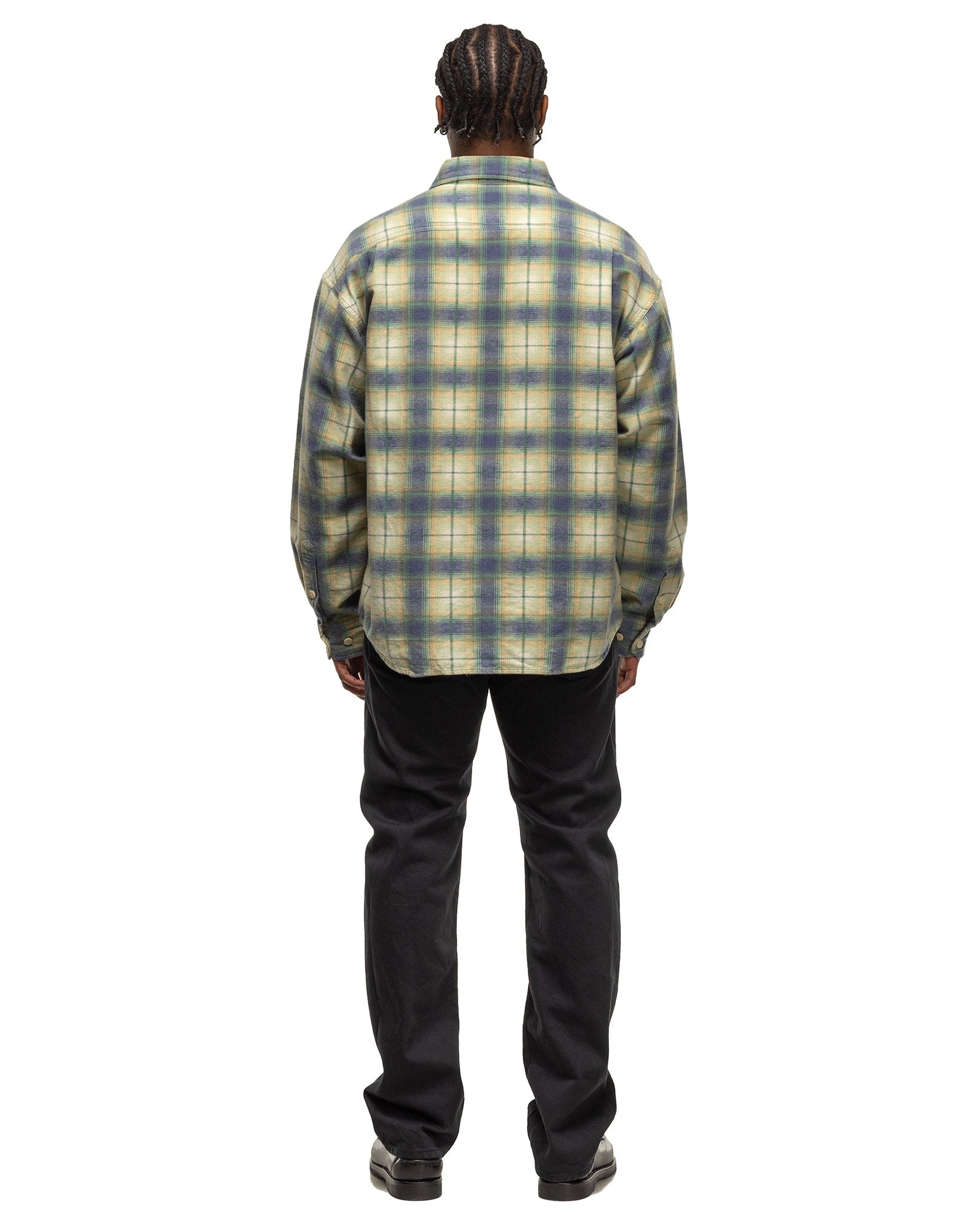 トップス VISVIM LUMBER KHADI CHECK L/S GREEN 3 LUMBER CHECK L/S | Visvim Official North American Web Store
