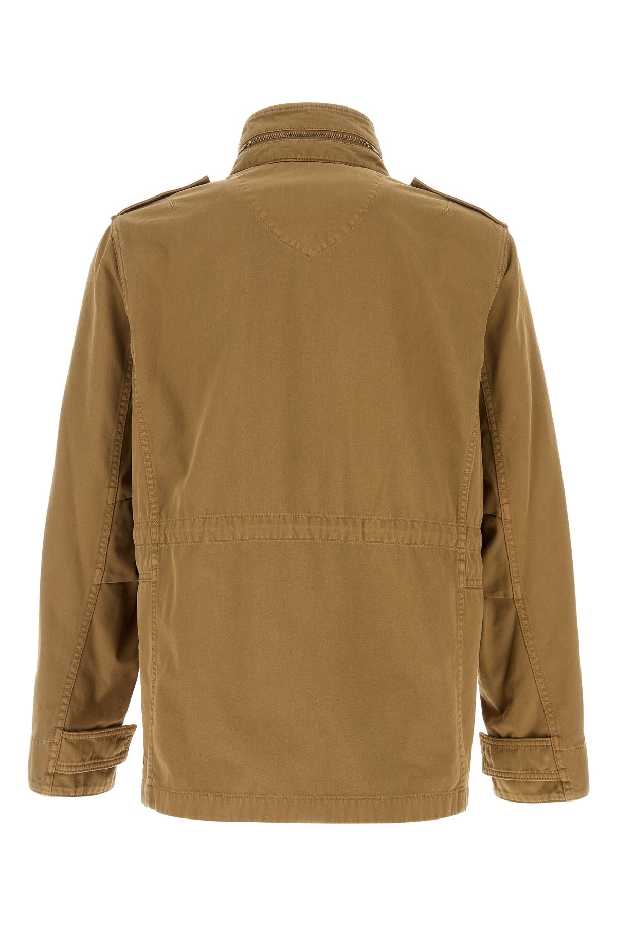 Camel cotton jacket - 2