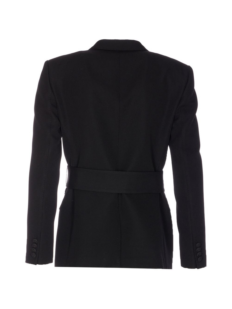 Valentino V-neck fringed jacket outlook