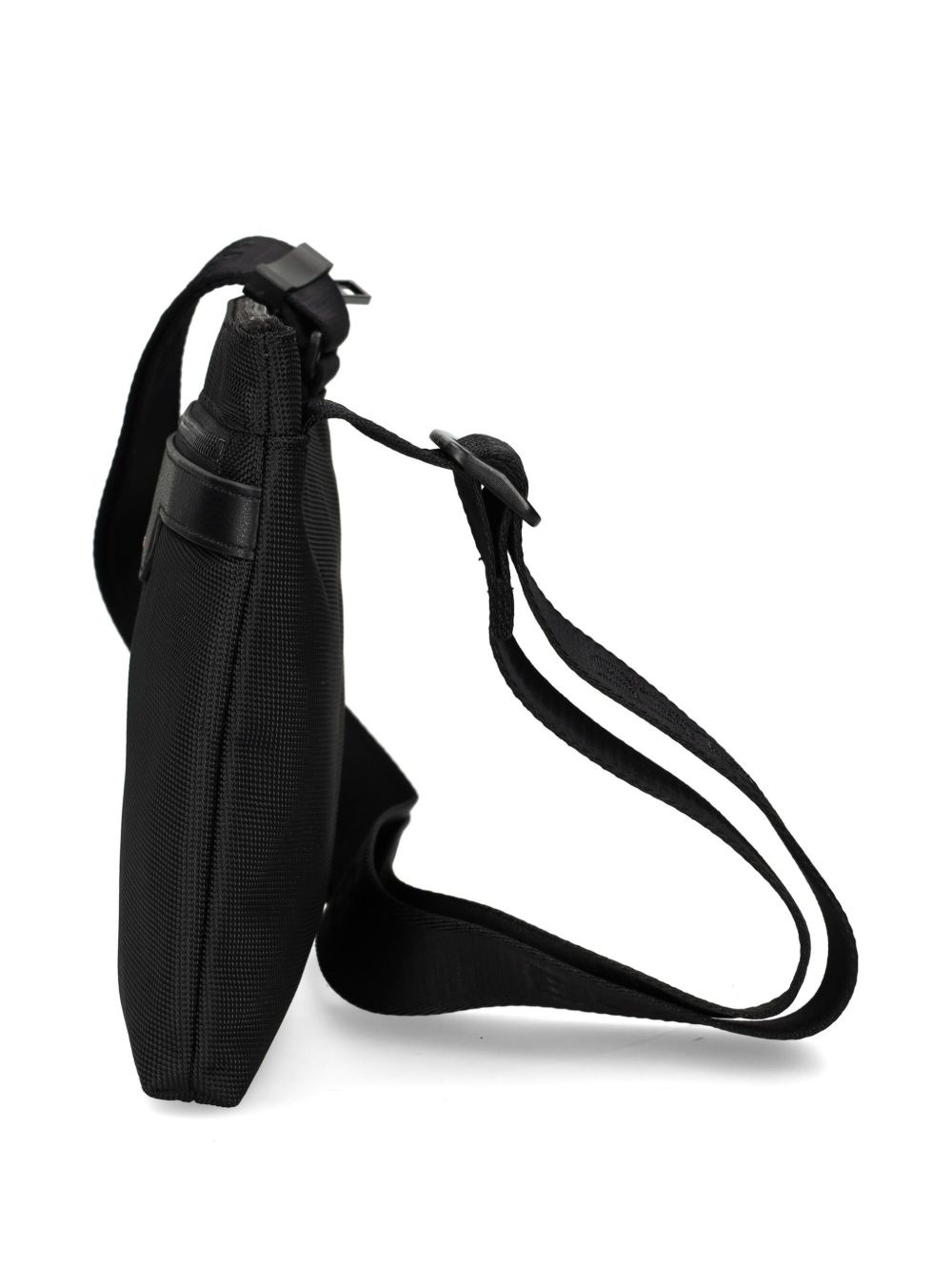 logo-debossed messenger bag - 3
