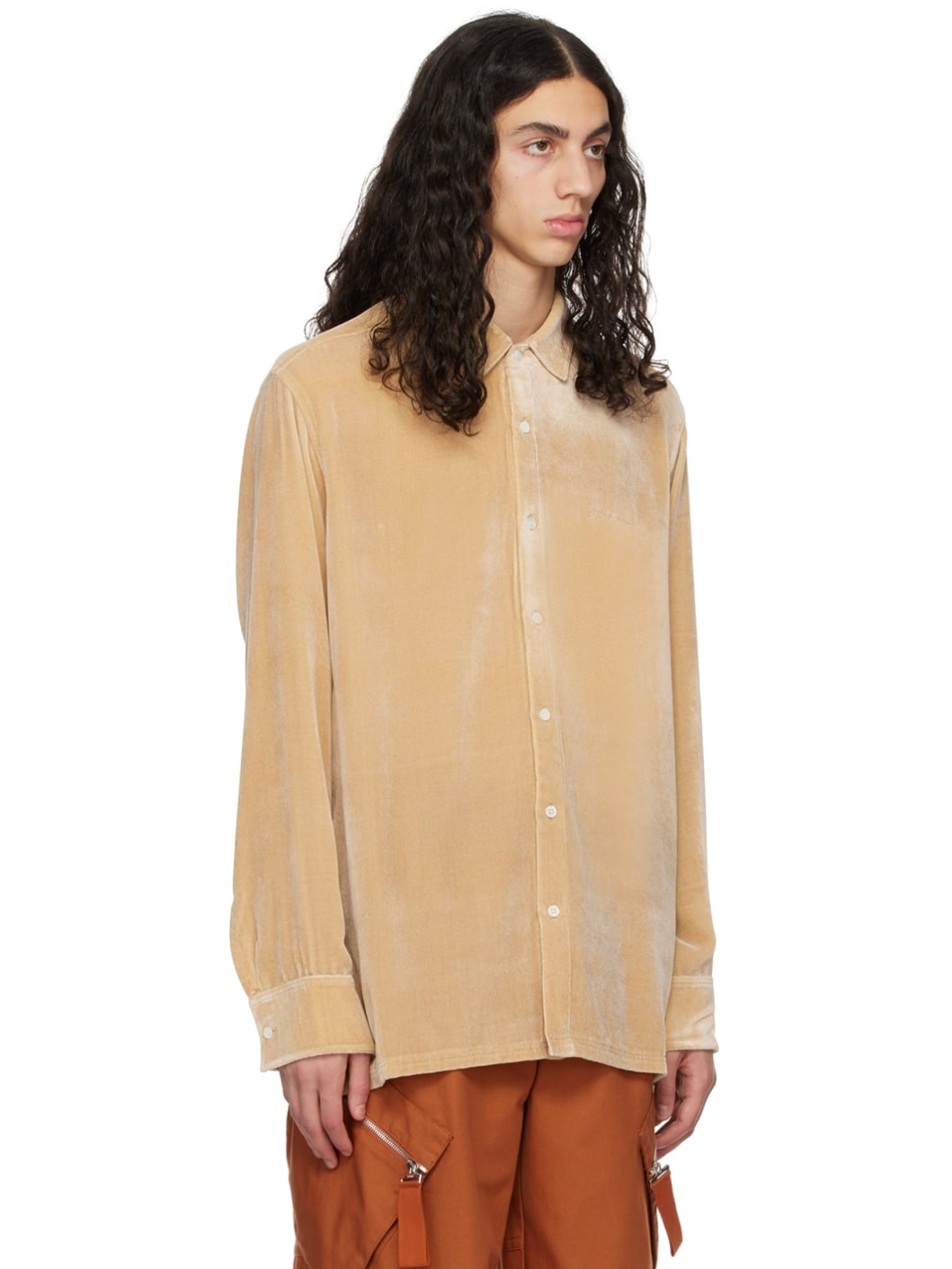 Beige Le Papier 'La Chemise Tombolo' Shirt - 2