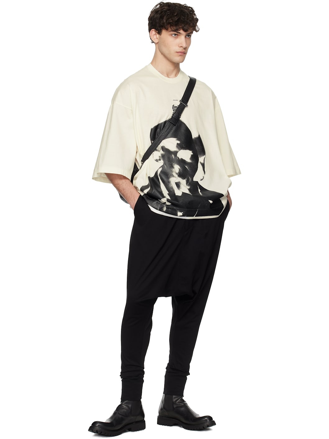 Julius Ana-Diptych JD Portrait T-shirt | REVERSIBLE