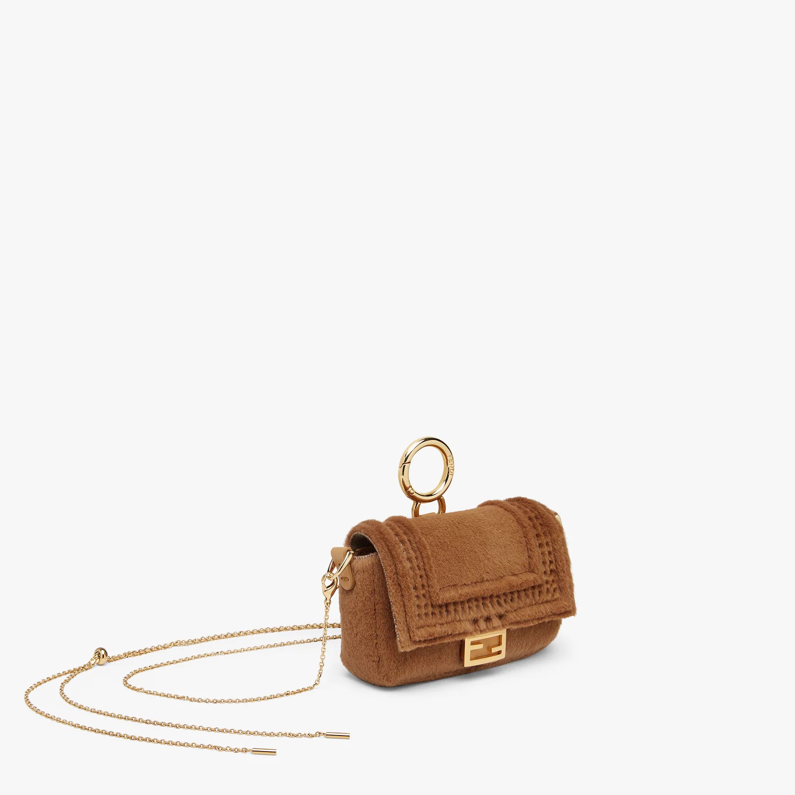 Brown mink charm 2