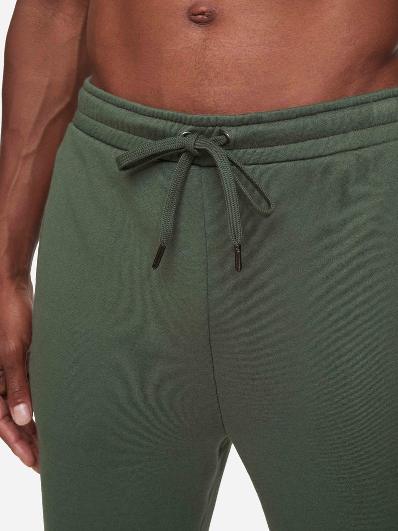 Men's Sweatpants Quinn Cotton Modal Green - 6