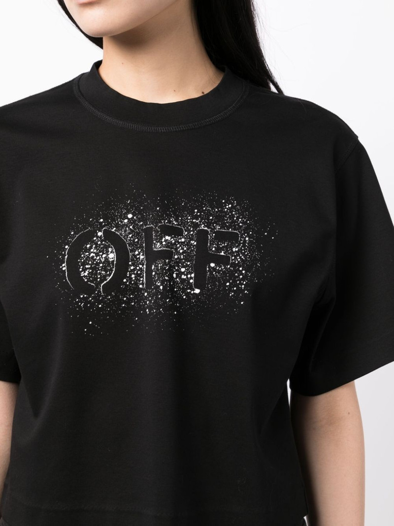 logo-print cotton T-shirt 5