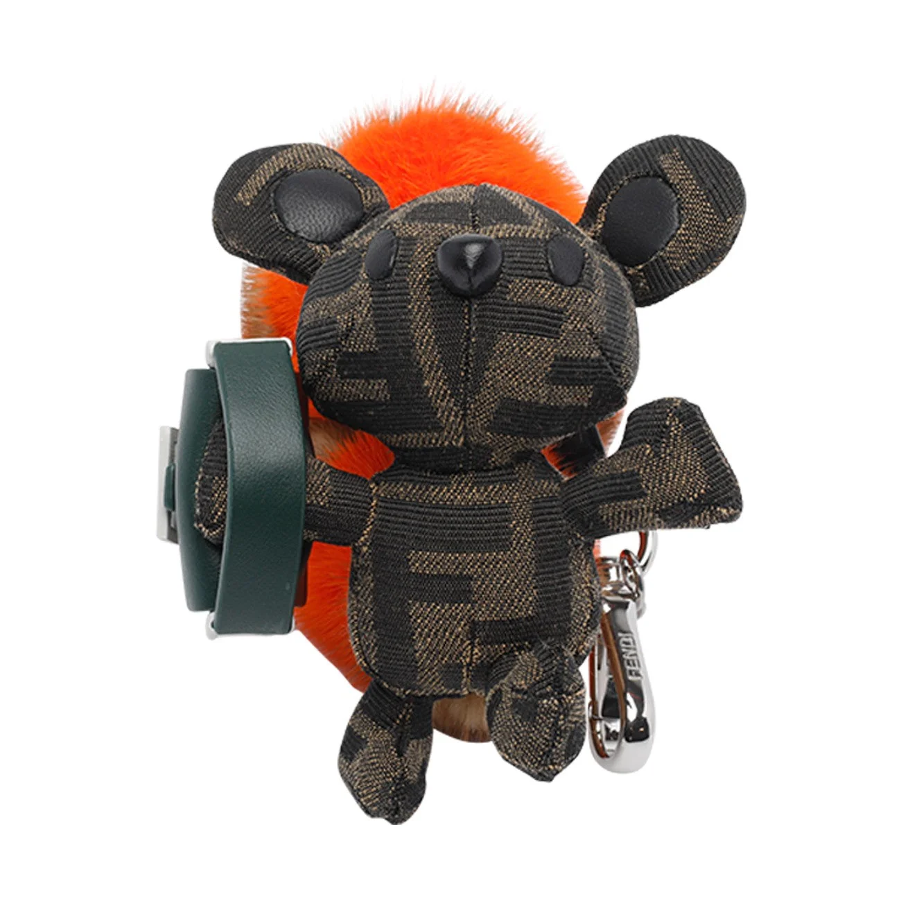 Fendi Men Mink Detail Fendi Furette Charm - 1