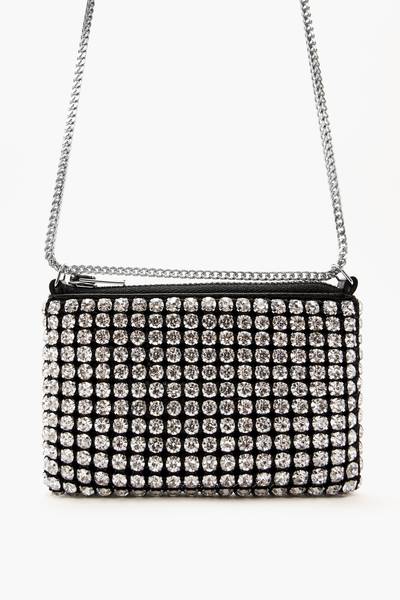 Alexander Wang HEIRESS RHINESTONE NANO POUCH outlook