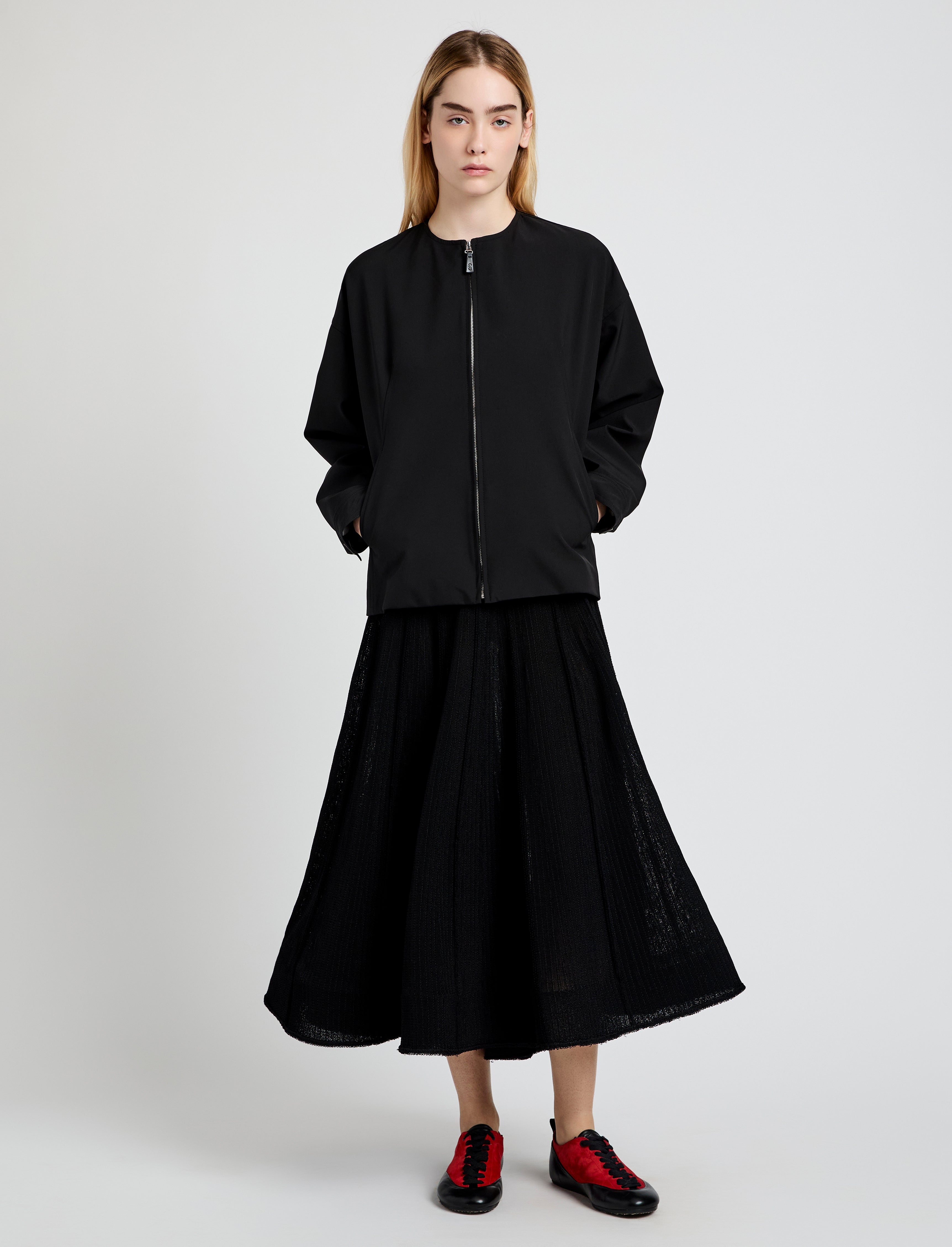 Sibyl Jacket in Stretch Nylon - 7