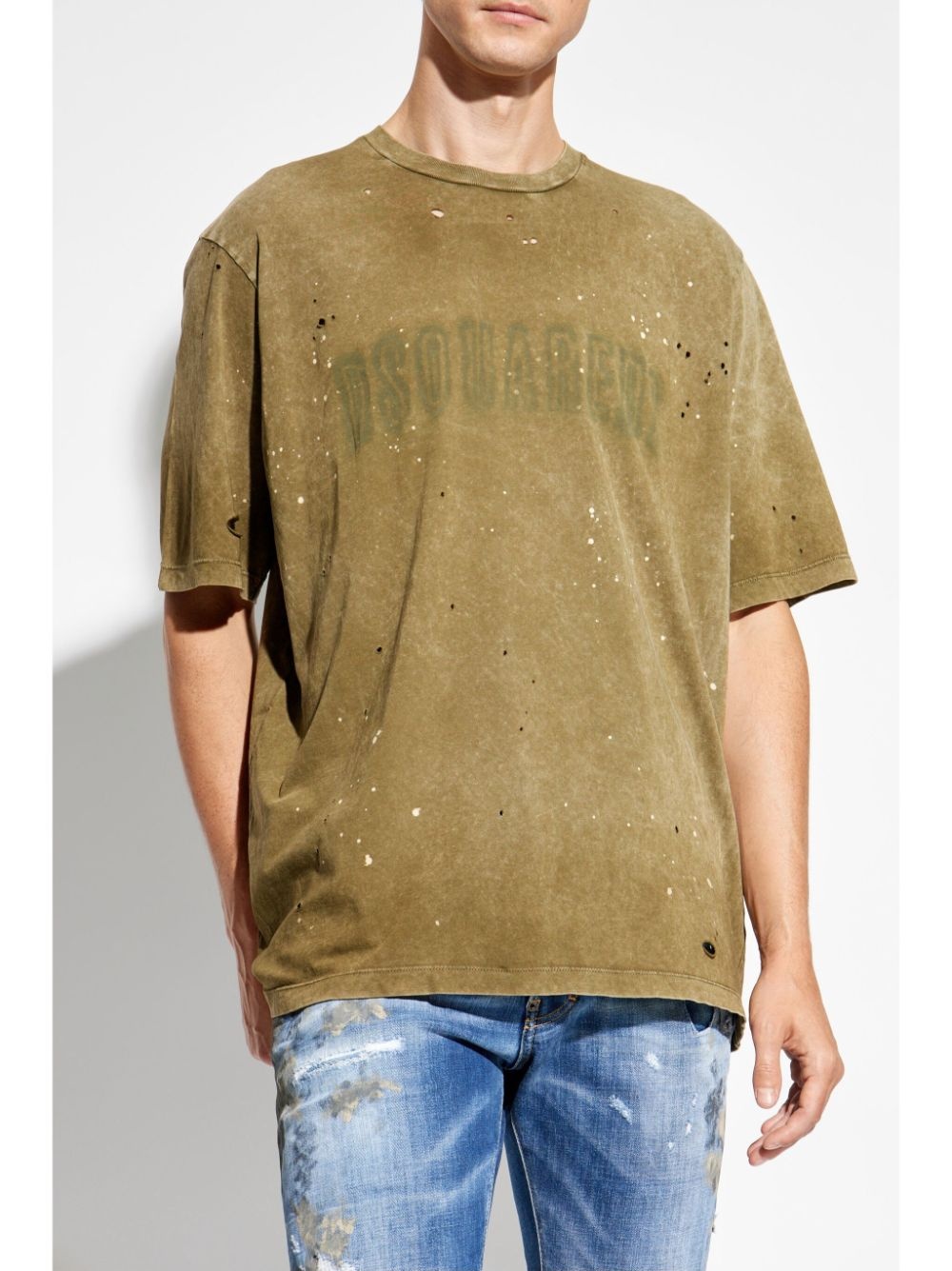 Distressed T-shirt - 4
