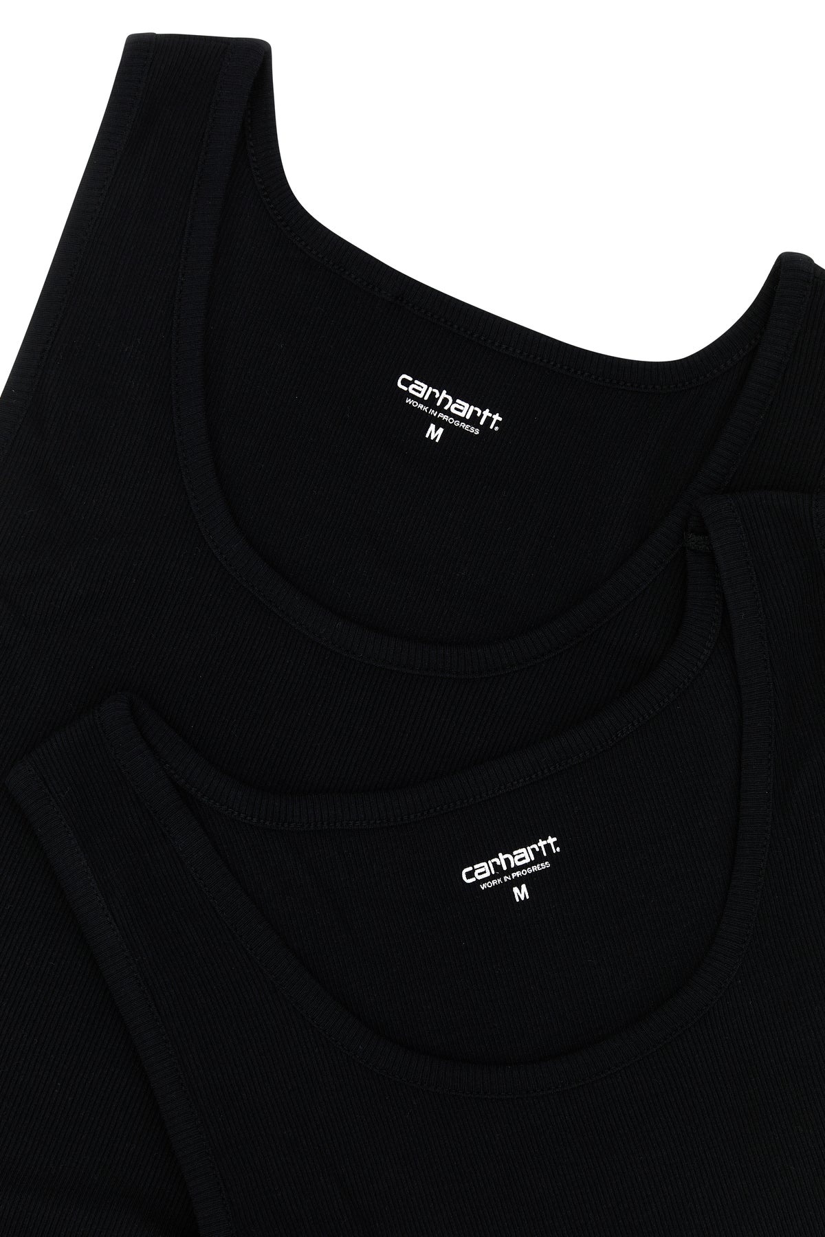 Black cotton A-Shirt - 3