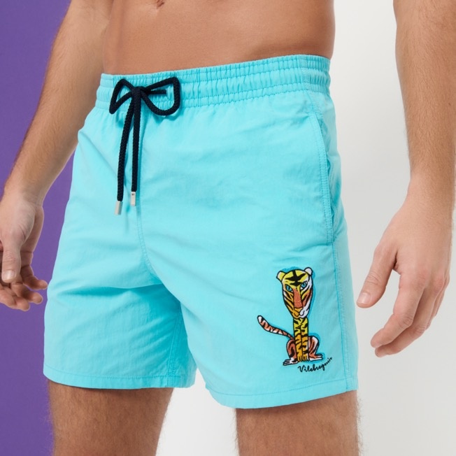 Men Swim Trunks Embroidered The year of the tiger - Limited Edition - 5