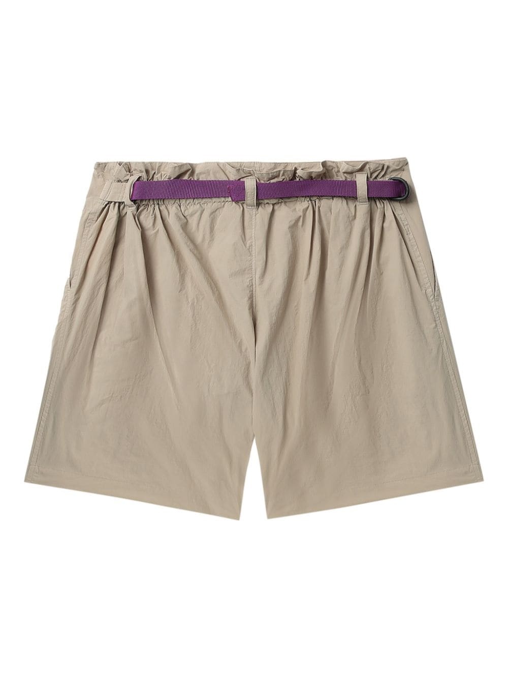 pleated tailored shorts - 6
