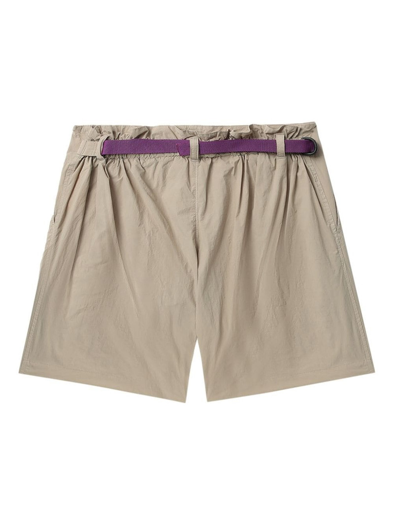 pleated tailored shorts 6
