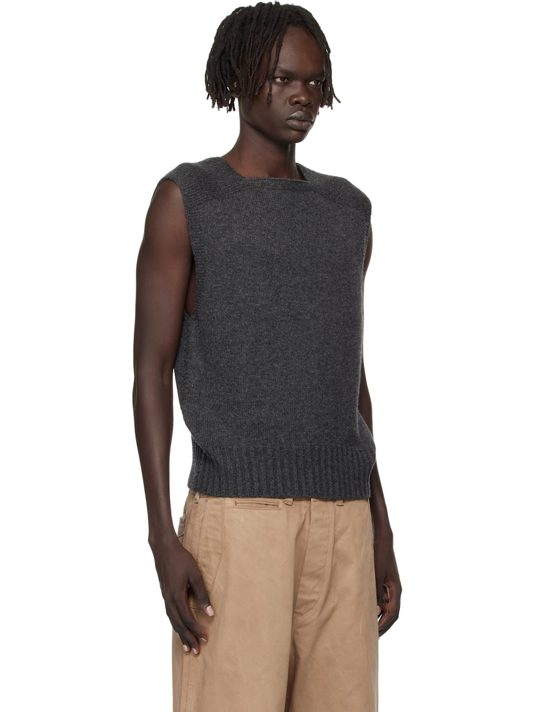 Gray Lot. 528 A.R.C Sweater Vest - 2