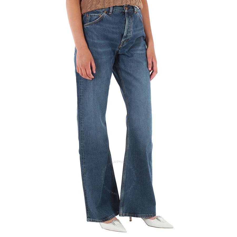 Chloe Ladies Denim Flare Pinatubo Flared Jeans - 5