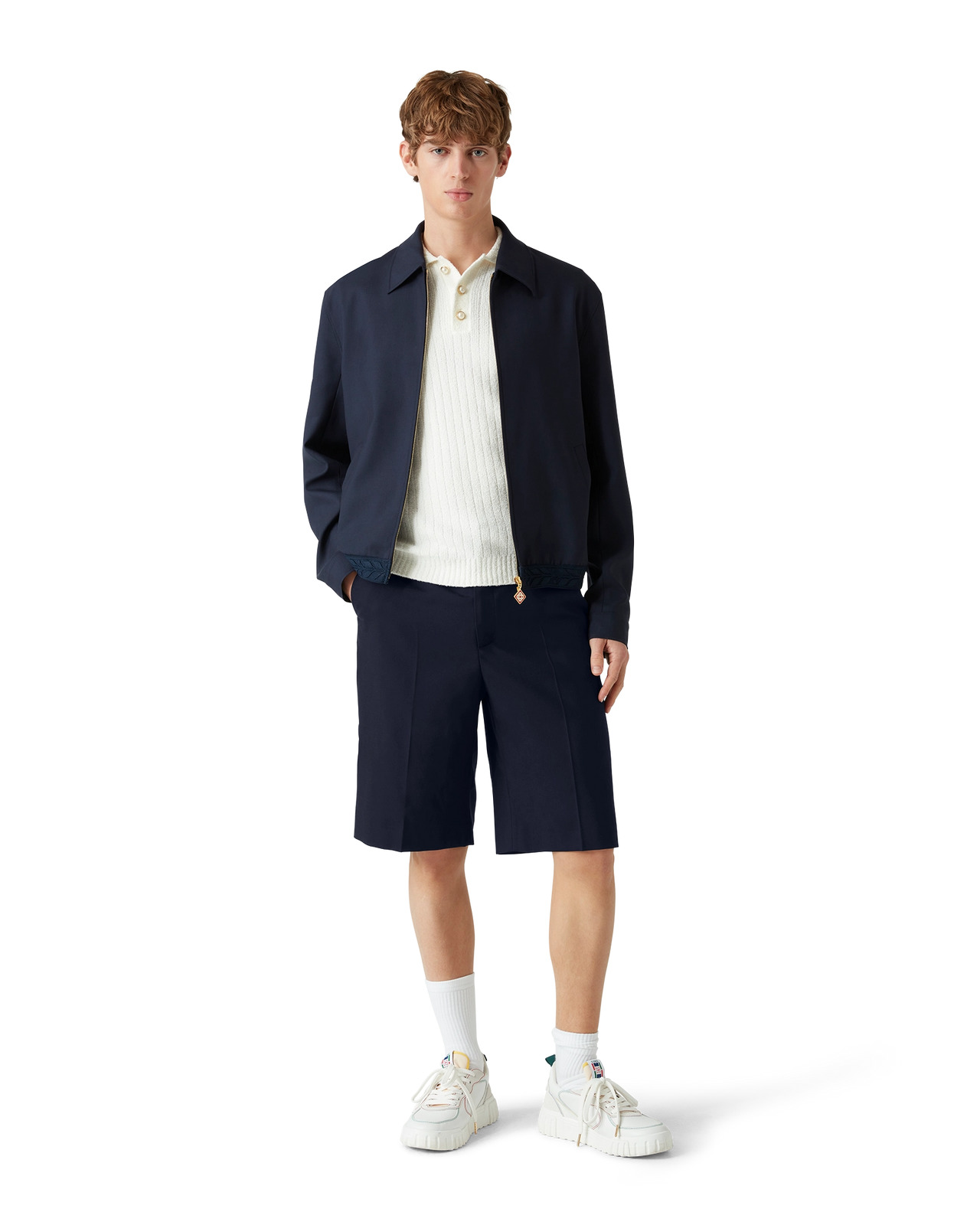 Wool Tailored Shorts | Casablanca Paris - 2