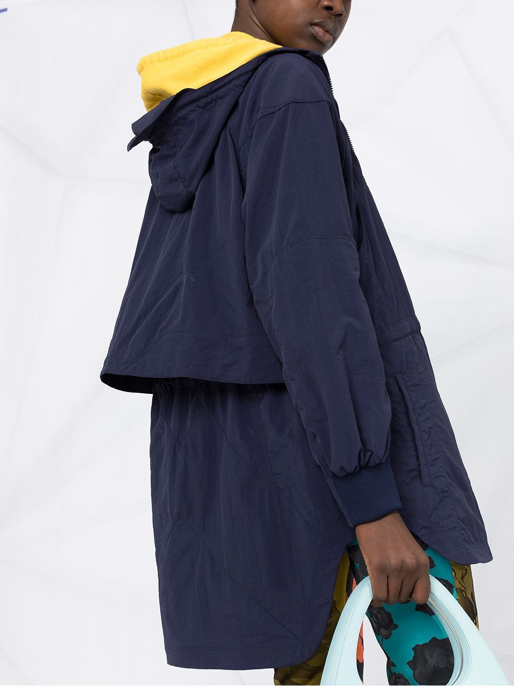 'Little X' hooded parka - 3