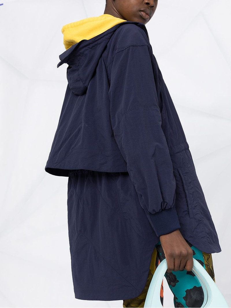 'Little X' hooded parka 3