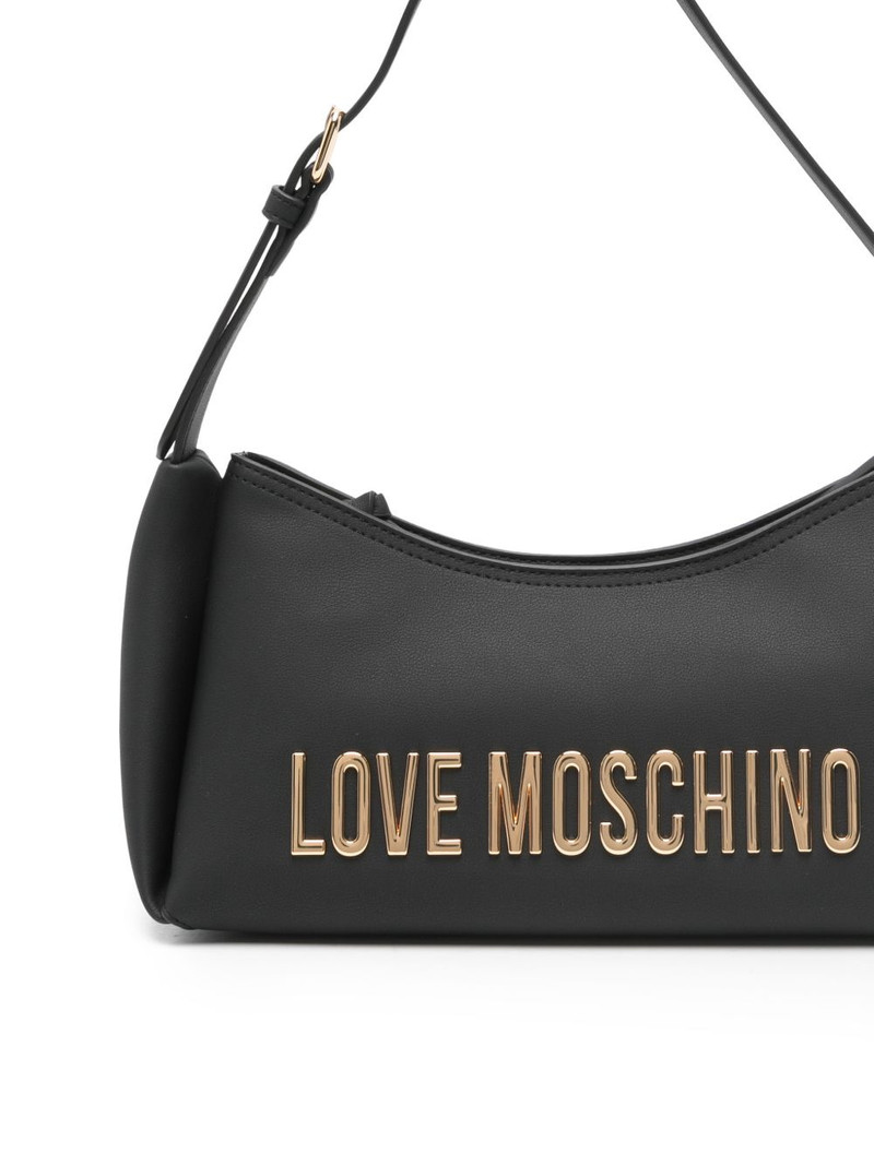 logo-lettering shoulder bag 4