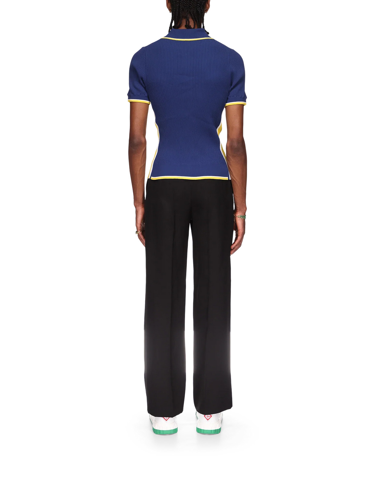 Rib Polo Shirt - 4