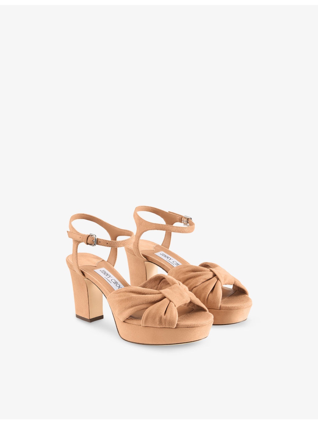 Heloise 80 Suede Heeled Sandals - 3