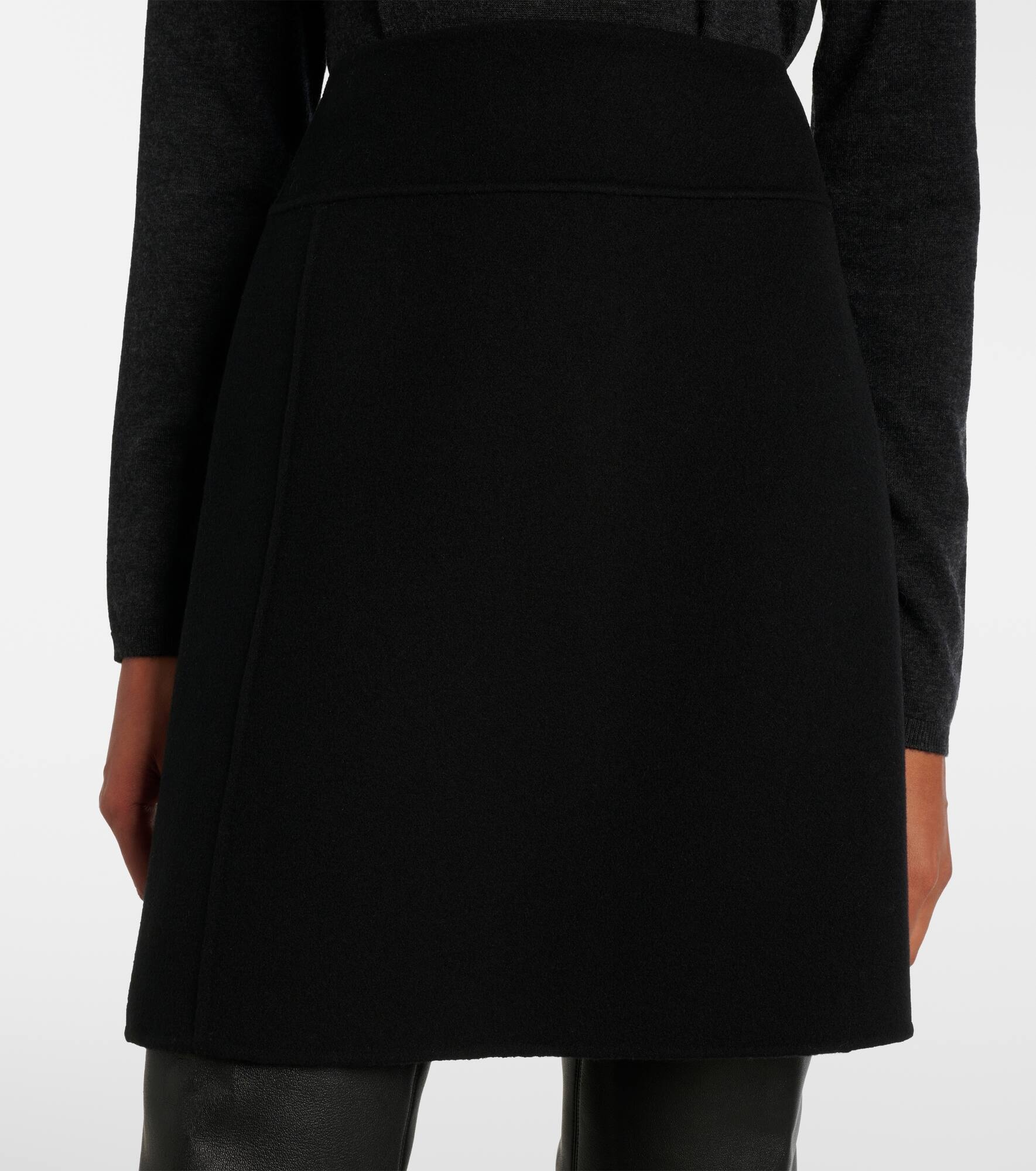 Wool miniskirt - 4