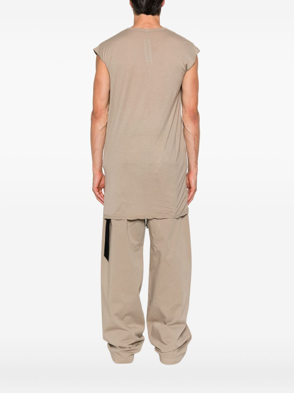 Dylan plunge-neck sleeveless T-shirt - 3