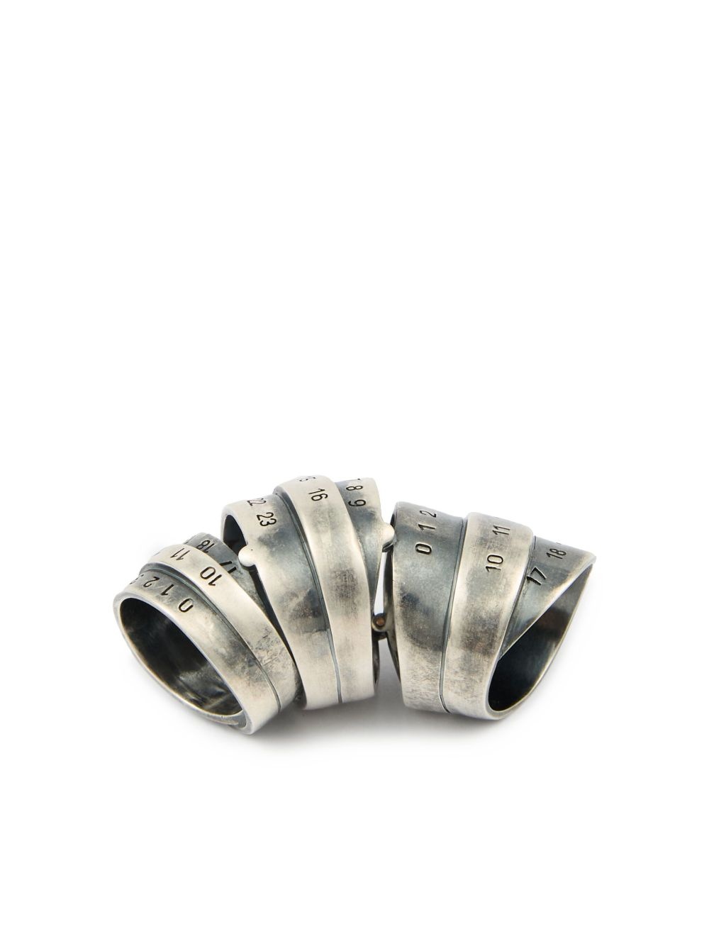 SIGNAUTRE NUMBERS MOTIF RING - 2