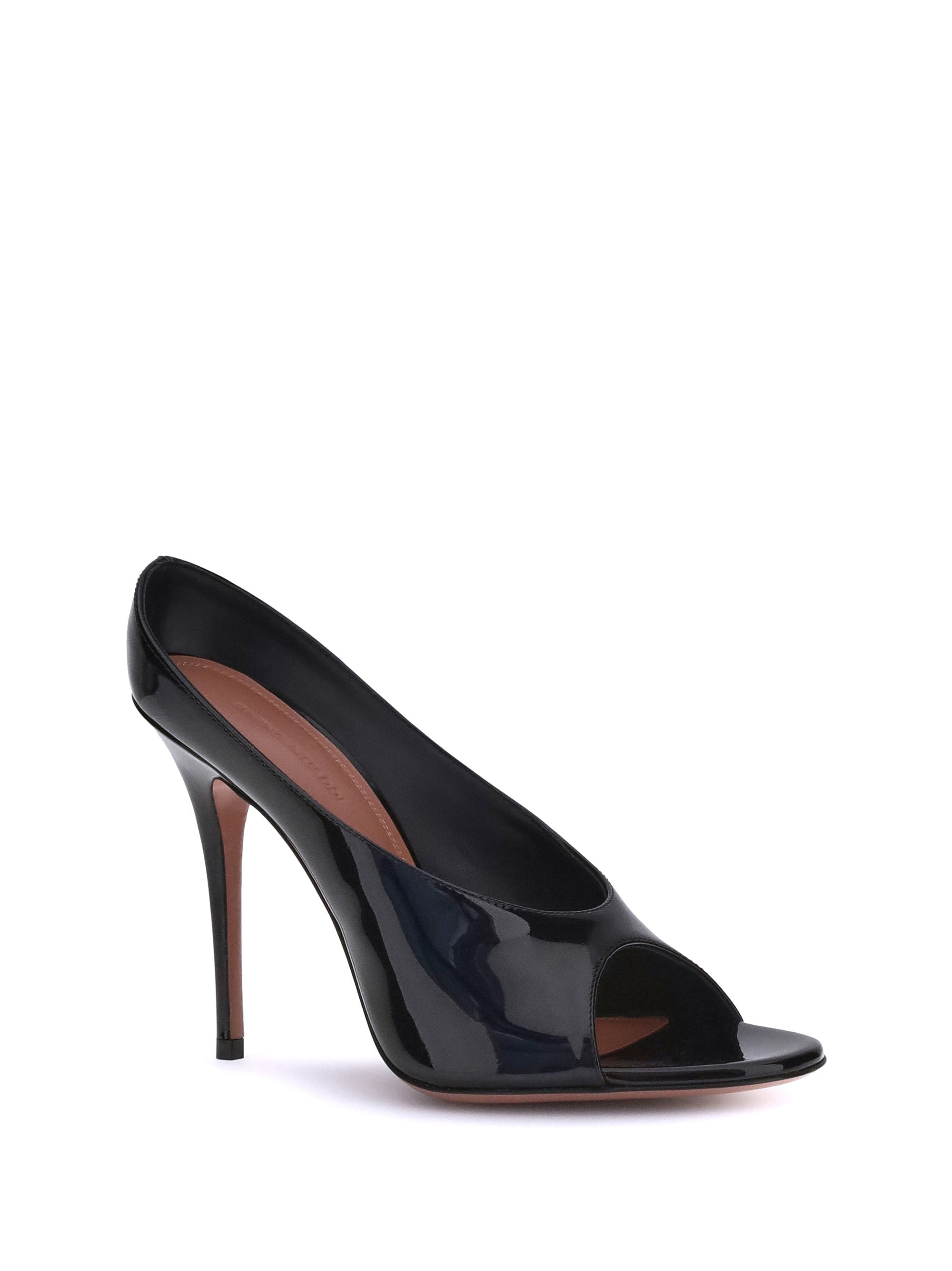 Amina Muaddi Women Anok Leather Sandals - 2