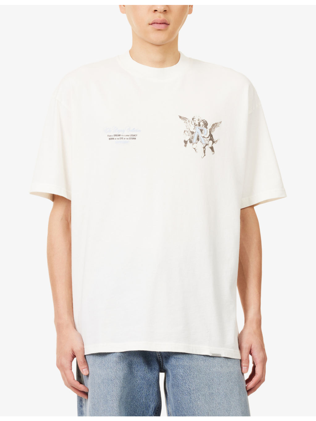 Legacy Cherubs Print Cotton T-Shirt - 3